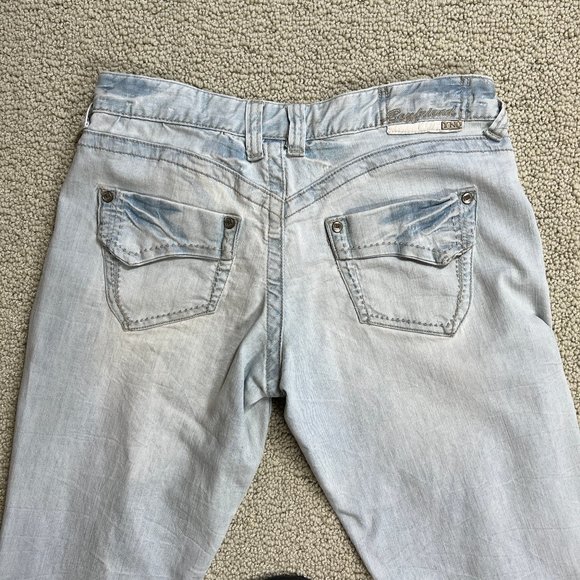 NWOT YNQ Boyfriend Distressed Jeans - Picture 9 of 13